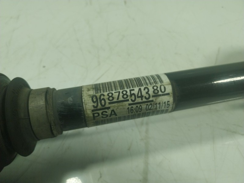 Recambio de transmision izquierda para citroën ds5 2.0 blue-hdi fap referencia OEM IAM  9687854380 