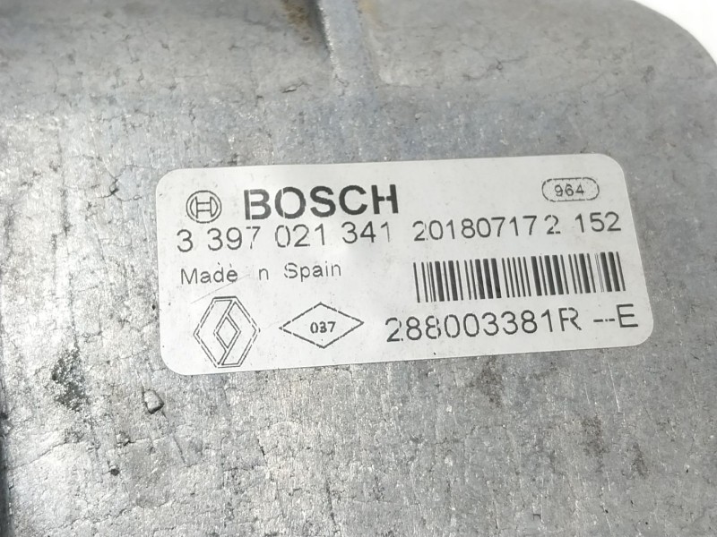 Recambio de motor limpia delantero para renault zoe 68 kw referencia OEM IAM  286003381R 