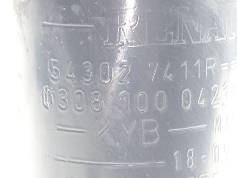 Recambio de amortiguador delantero derecho para renault zoe 68 kw referencia OEM IAM  543027411R 