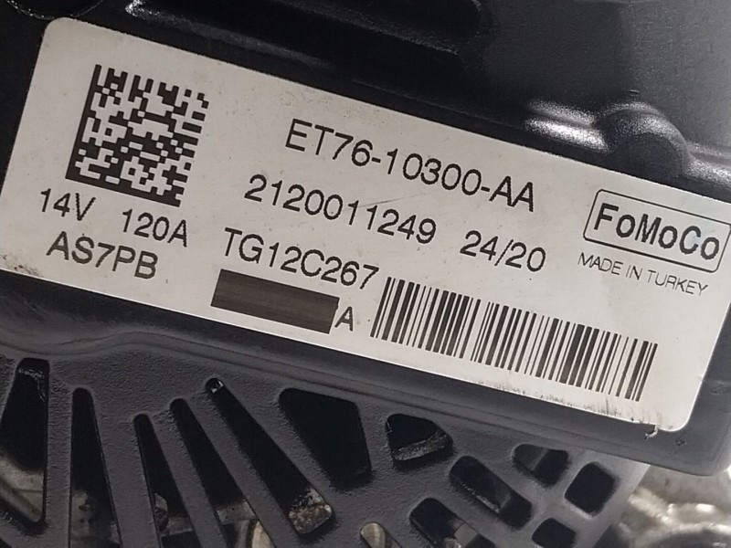 Recambio de alternador para ford transit courier 1.5 tdci cat referencia OEM IAM  2120011249 