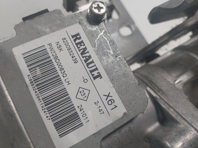 Recambio de columna direccion para renault kangoo z.e. referencia OEM IAM  8200932439 
