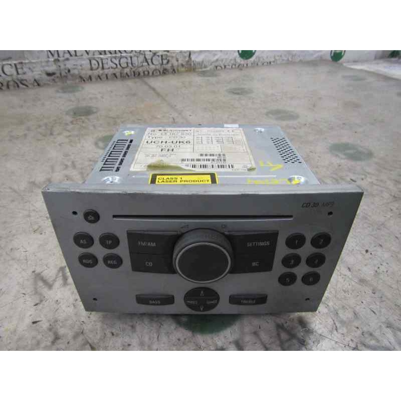 Recambio de sistema audio / radio cd para opel tigra twin top 1.4 16v referencia OEM IAM   