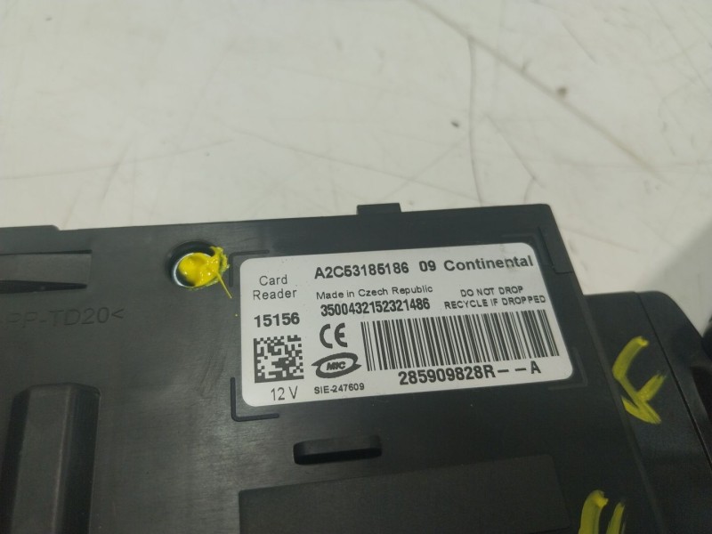 Recambio de conmutador de arranque para renault zoe 68 kw referencia OEM IAM  285909828R 