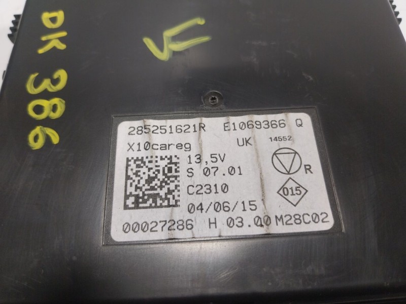 Recambio de modulo electronico para renault zoe 68 kw referencia OEM IAM  285251621R 