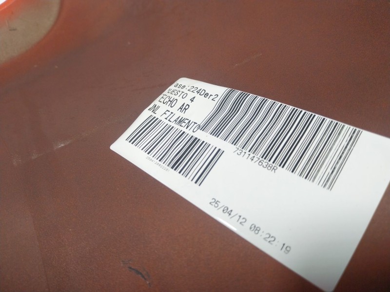 Recambio de porton trasero para renault twizy urban referencia OEM IAM  731147638R 