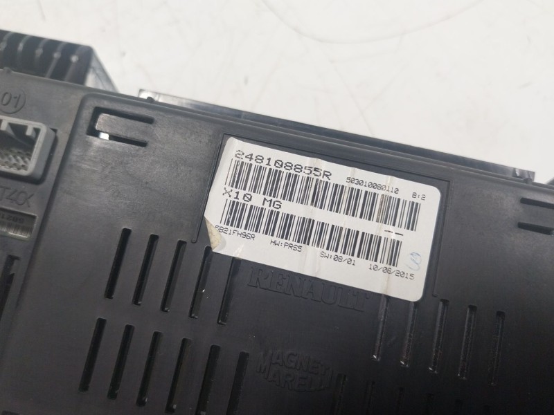 Recambio de cuadro instrumentos para renault zoe 68 kw referencia OEM IAM  248108855R 