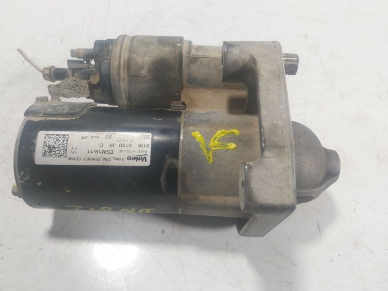 Recambio de motor arranque para citroën c4 cactus 1.2 vti 82 referencia OEM IAM 9807545980 9807545980 