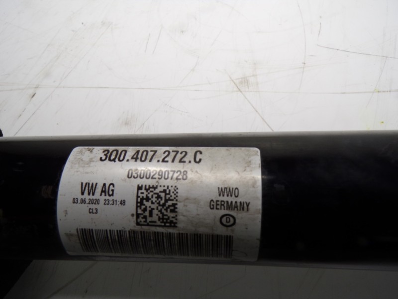 Recambio de transmision derecha para volkswagen touran (5t1) 2.0 tdi referencia OEM IAM 3Q0407272C 3Q0407272C 