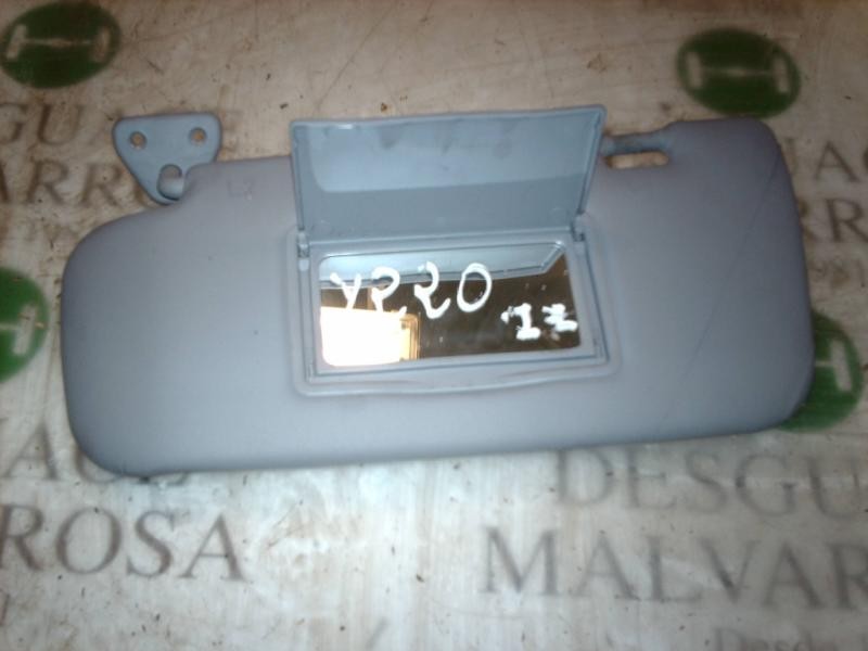 Recambio de parasol izquierdo para nissan primera berlina (p12) visia referencia OEM IAM   