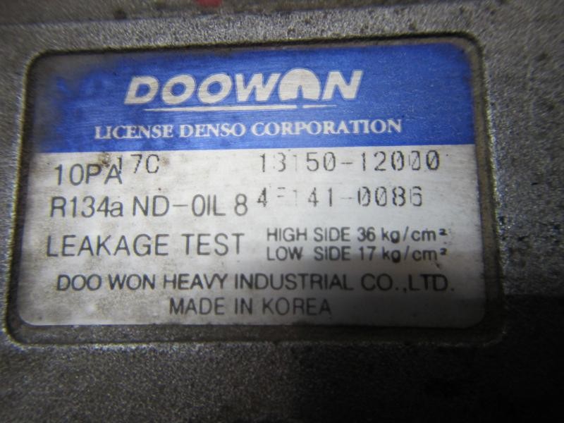 Recambio de compresor aire acondicionado para kia carnival ii 2.9 cdri ex referencia OEM IAM   