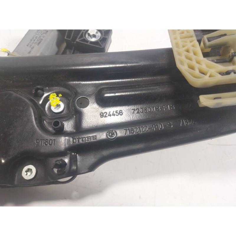 Recambio de elevalunas trasero derecho para bmw serie 5 lim. (f10) 3.0 turbodiesel referencia OEM IAM  7182122F10S 