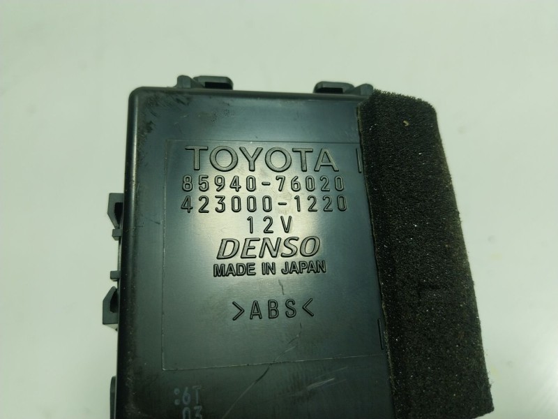 Recambio de modulo electronico para lexus ct 1.8 16v cat (híbrido) referencia OEM IAM  8594076020 