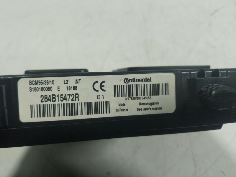 Recambio de modulo electronico para renault zoe referencia OEM IAM  284B15472R 