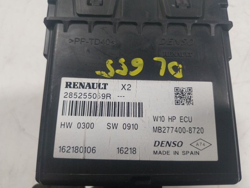 Recambio de modulo electronico para renault zoe referencia OEM IAM  285255069R 