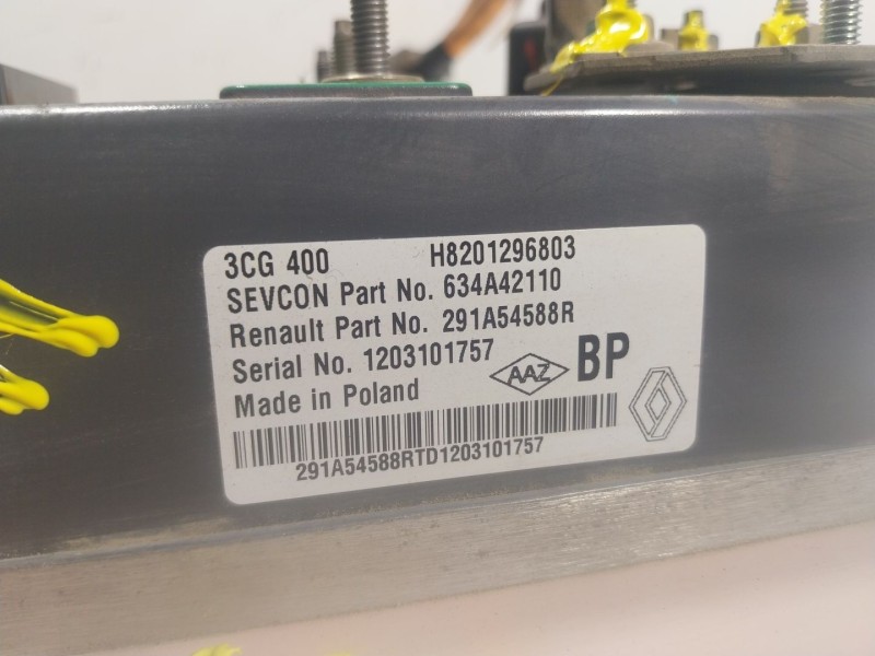 Recambio de convertidor de voltaje para renault twizy urban referencia OEM IAM  291A54588R 