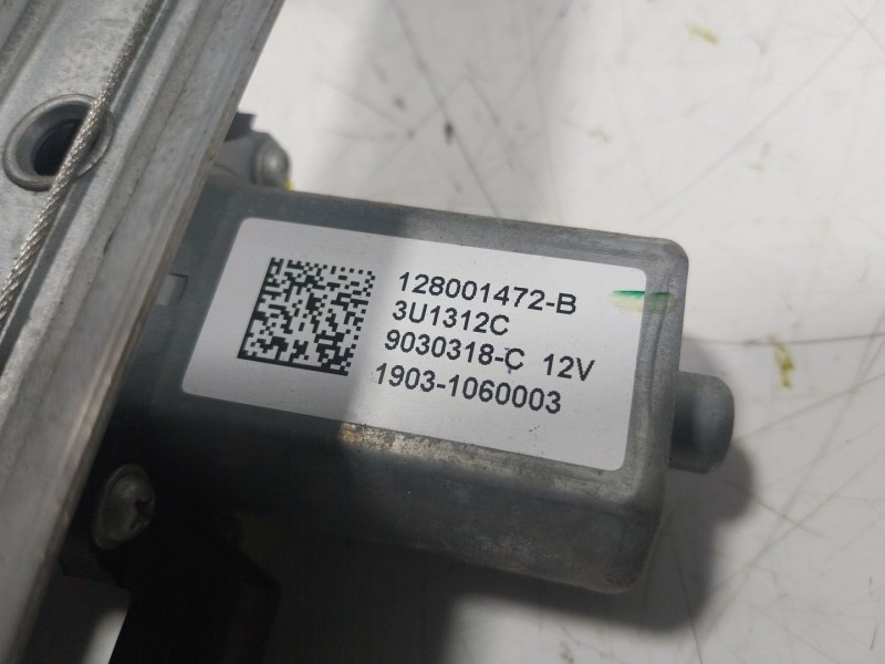 Recambio de elevalunas trasero izquierdo para renault zoe referencia OEM IAM  827218510R 