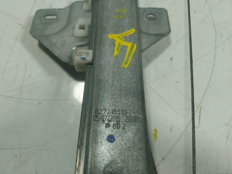 Recambio de elevalunas trasero izquierdo para renault zoe referencia OEM IAM  827218510R 