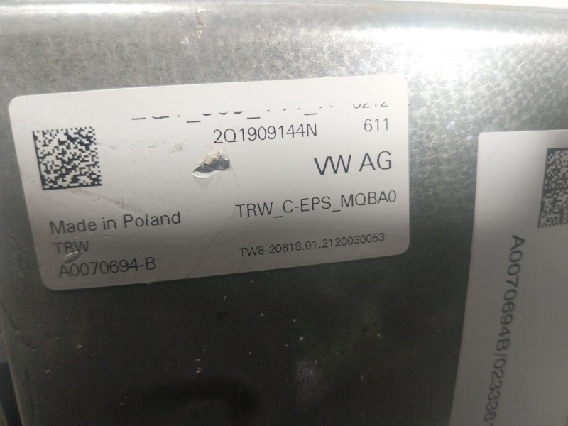 Recambio de columna direccion para seat mii (kf1) electric referencia OEM IAM  2Q1909144N 