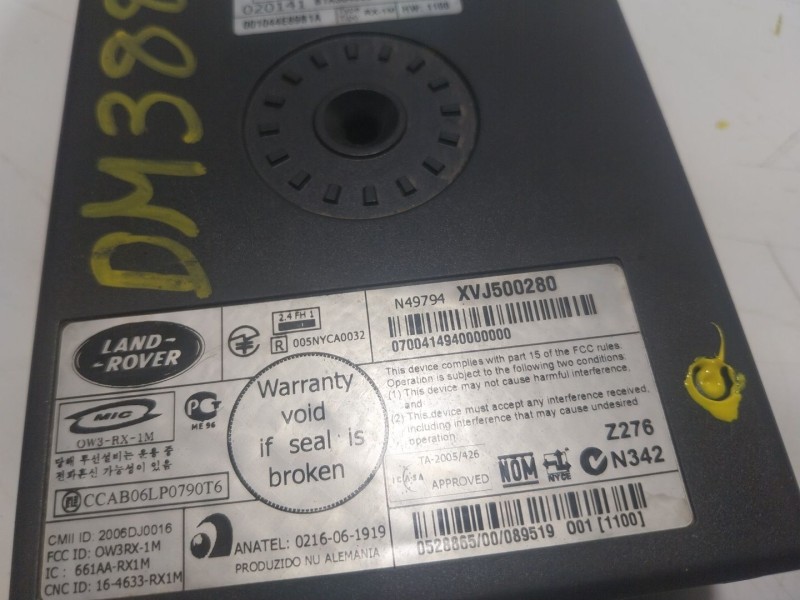 Recambio de modulo electronico para land rover range rover sport 3.6 td v8 referencia OEM IAM  XVJ500280 