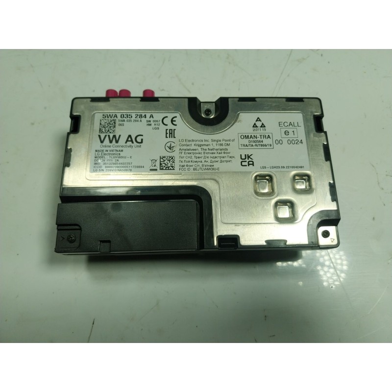 Recambio de modulo electronico para volkswagen golf viii (cd1) 1.5 etsi referencia OEM IAM  5WA035284 