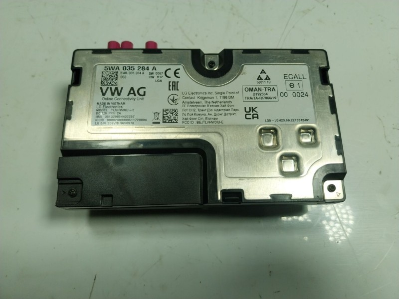 Recambio de modulo electronico para volkswagen golf viii (cd1) 1.5 etsi referencia OEM IAM  5WA035284 
