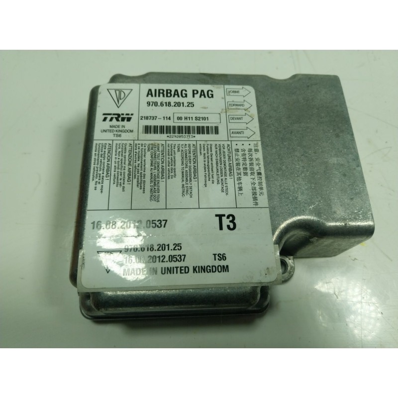 Recambio de centralita airbag para porsche panamera 3.0 v6 tdi cat referencia OEM IAM  970618201 