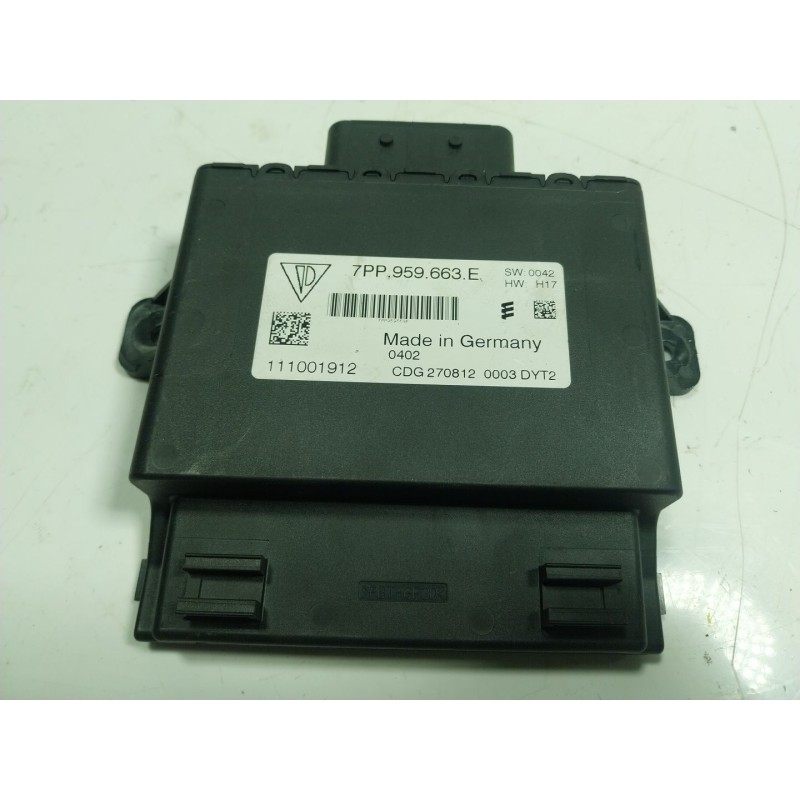 Recambio de modulo electronico para porsche panamera 3.0 v6 tdi cat referencia OEM IAM  7PP959663 