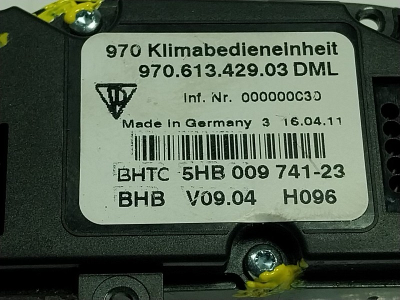 Recambio de modulo electronico para porsche panamera 3.0 v6 tdi cat referencia OEM IAM  970613429 