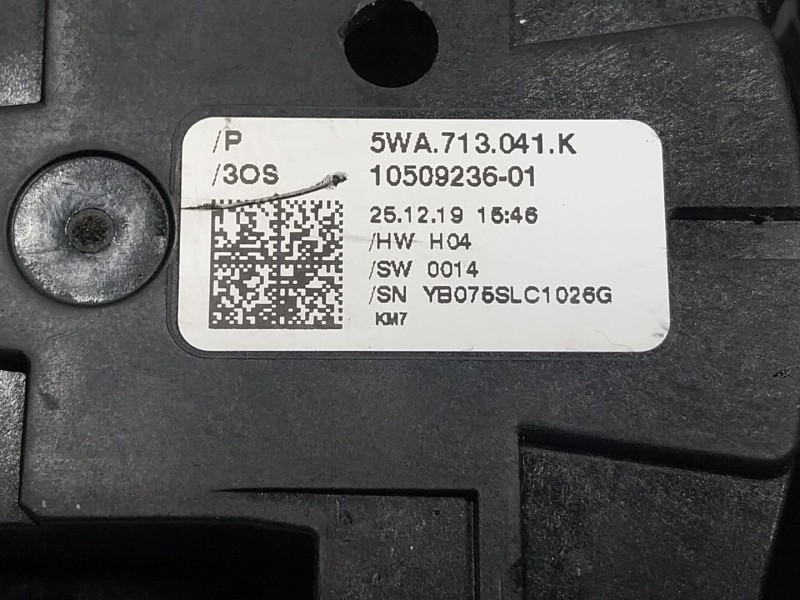 Recambio de palanca cambio para volkswagen golf viii (cd1) 1.5 etsi referencia OEM IAM  5WA713041 