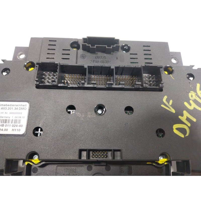 Recambio de mando climatizador para porsche panamera 3.0 v6 tdi cat referencia OEM IAM  970653201 