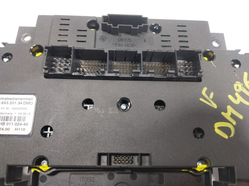 Recambio de mando climatizador para porsche panamera 3.0 v6 tdi cat referencia OEM IAM  970653201 