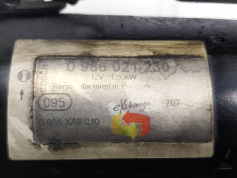 Recambio de motor arranque para bmw x3 (e83) 3.0 turbodiesel cat referencia OEM IAM  0986021230 