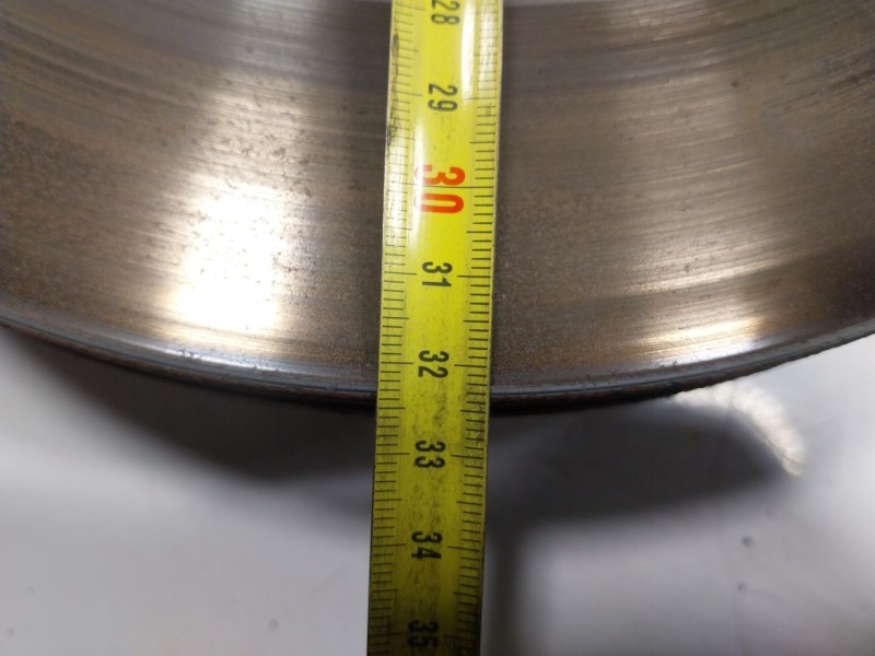 Recambio de disco freno trasero para bmw x3 (e83) 3.0 turbodiesel cat referencia OEM IAM   