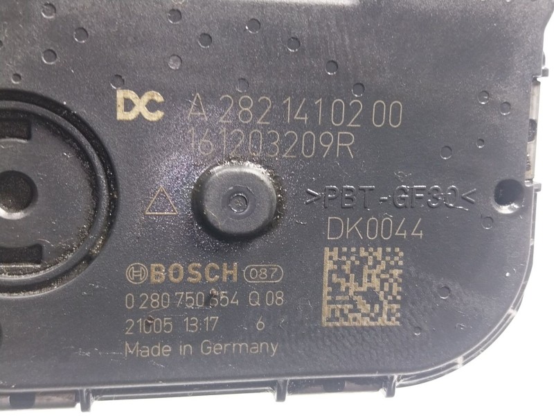 Recambio de caja mariposa para renault kadjar (ha_, hl_) 1.3 tce 140 referencia OEM IAM  161203209R 