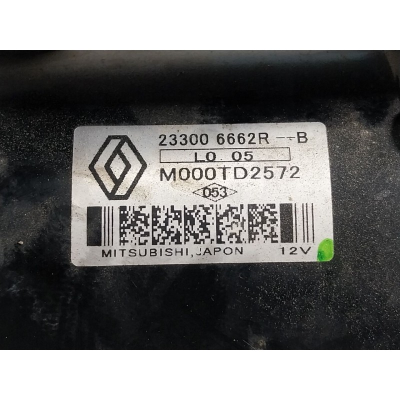 Recambio de motor arranque para renault kadjar (ha_, hl_) 1.3 tce 140 referencia OEM IAM  233006662R 