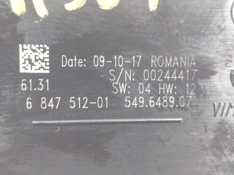 Recambio de mando luces para bmw serie 3 lim. (f30) 2.0 16v turbodiesel referencia OEM IAM  684751201 