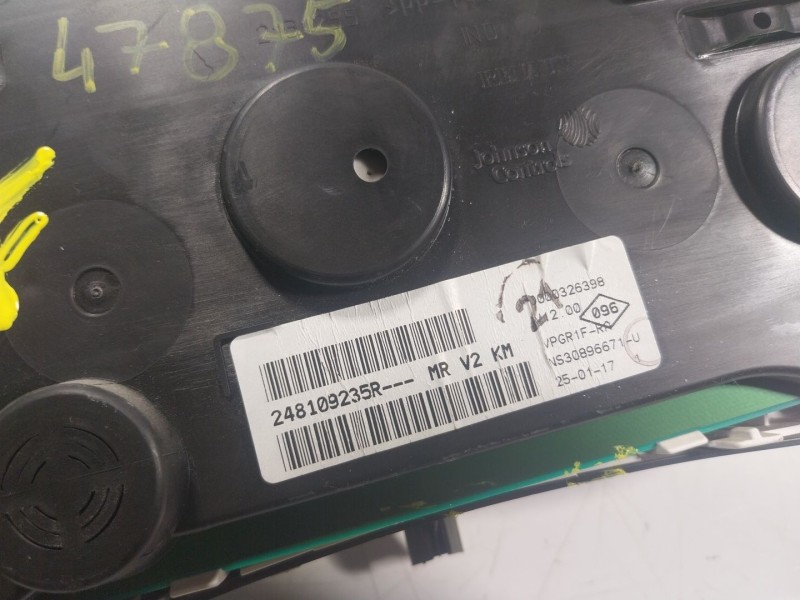 Recambio de cuadro instrumentos para dacia sandero 0.9 tce referencia OEM IAM  248109235R 