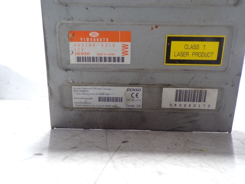 Recambio de sistema dvd para land rover range rover sport v6 td hse referencia OEM IAM YIB500070 YIB500070 