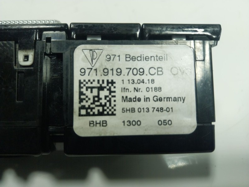 Recambio de modulo electronico para porsche panamera 2.9 v6 turbo cat referencia OEM IAM  971919709 