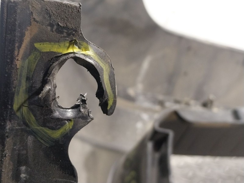 Recambio de paragolpes trasero para fiat doblo cargo (263_) 1.6 d multijet referencia OEM IAM   