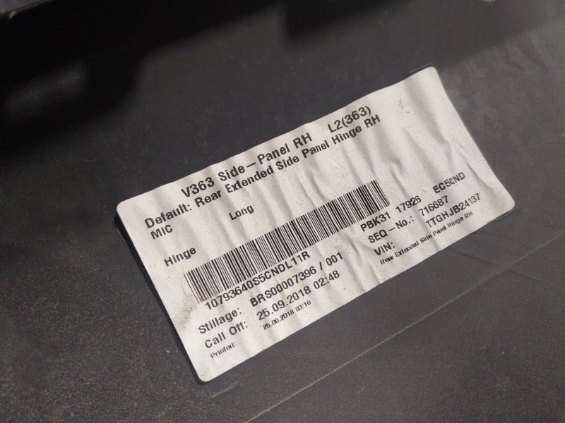 Recambio de moldura para ford transit bus (ttg) 2.2 tdci cat referencia OEM IAM 1867575 PBK3117926EC5CND 