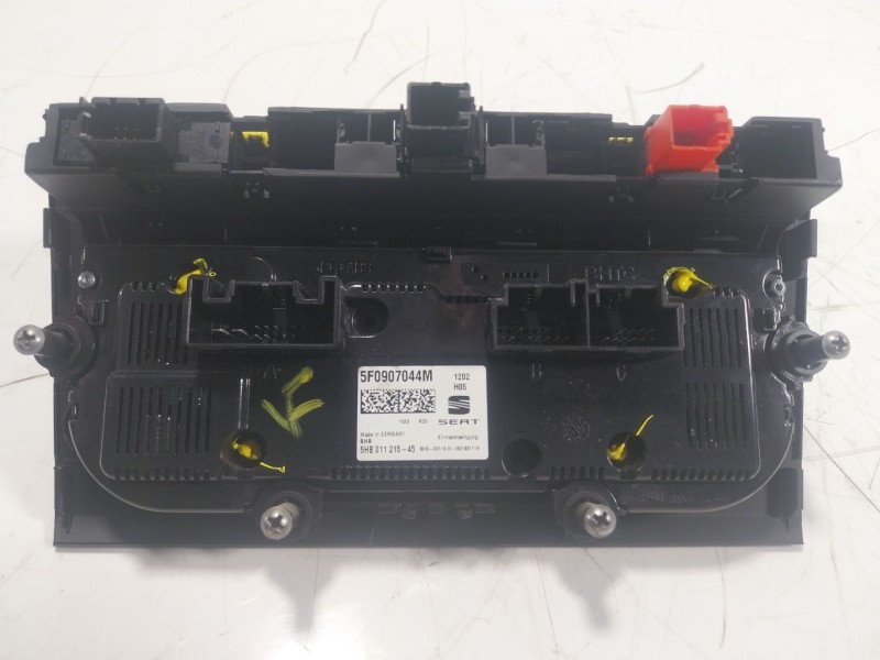 Recambio de mando climatizador para seat leon (5f1) 1.6 tdi referencia OEM IAM  5F0907044M 