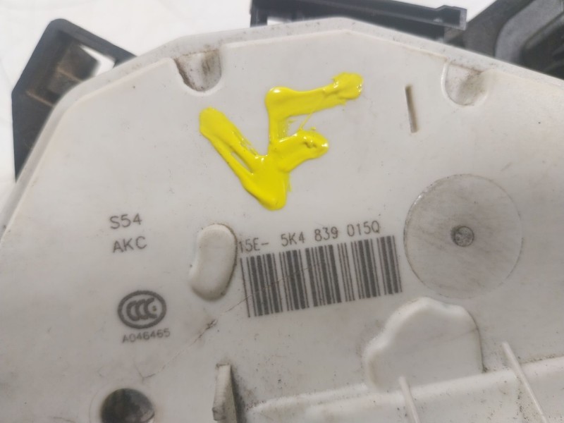 Recambio de cerradura puerta trasera izquierda para seat leon (5f1) 1.6 tdi referencia OEM IAM  5K4839015Q 