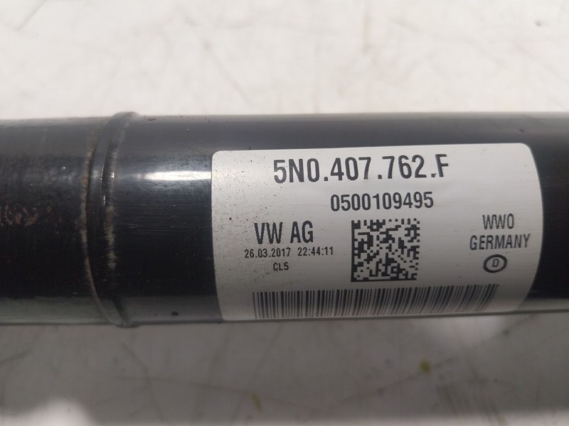 Recambio de transmision derecha para audi q3 (8ug) 2.0 16v tdi referencia OEM IAM 5N0407762F 5N0407762F 