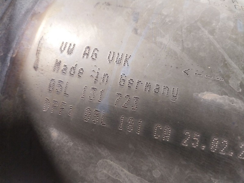 Recambio de catalizador para volkswagen arteon (3h7, 3h8) 2.0 tdi referencia OEM IAM 05L131656MX 05L131723 