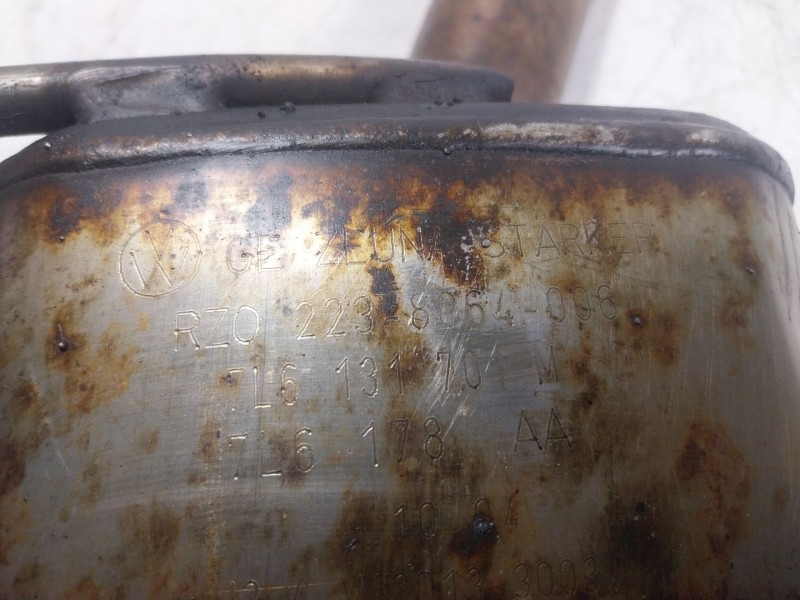 Recambio de catalizador para volkswagen touareg (7la) tdi v10 referencia OEM IAM  7L6131701M 