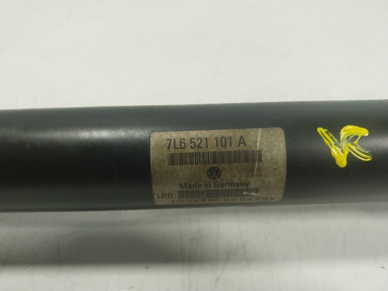 Recambio de transmision central delantera para volkswagen touareg (7la) tdi v10 referencia OEM IAM  7L6521101A 