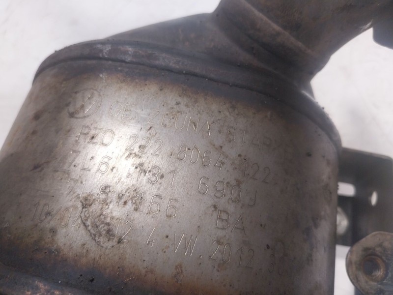 Recambio de catalizador para volkswagen touareg (7la) tdi v10 referencia OEM IAM  7L6131690J 