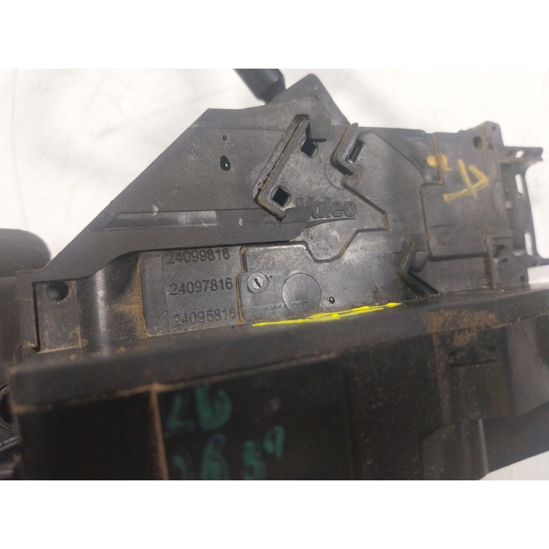 Recambio de cerradura puerta trasera derecha para peugeot 3008 monospace (0u_) 1.6 hdi referencia OEM IAM  24099816 