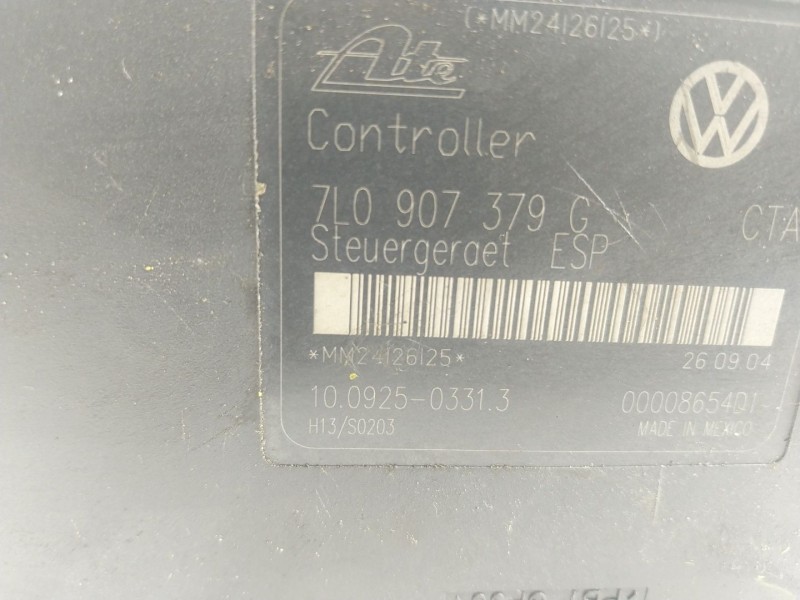 Recambio de abs para volkswagen touareg (7la) tdi v10 referencia OEM IAM  7L0907379G 